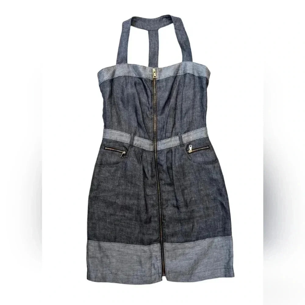 Cynthia Steffe Mid denim summer dress size 2